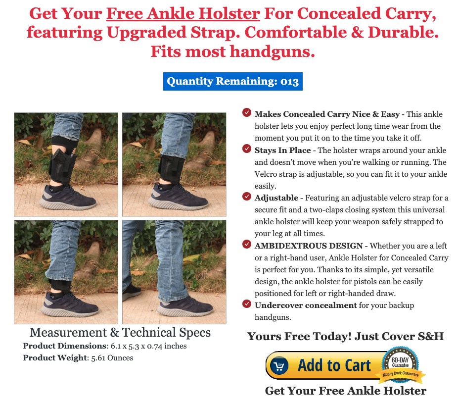 best ankle holster for 38 revolver